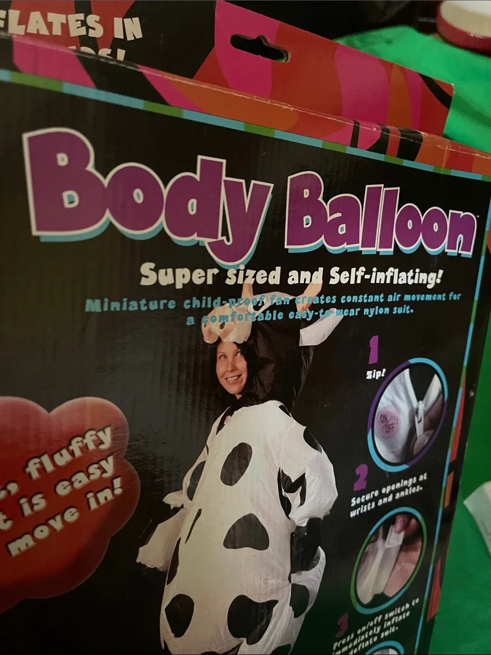 N/A inflatable cow